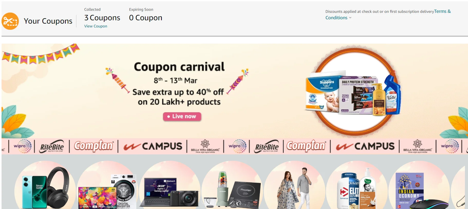 How to get amazon coupon code